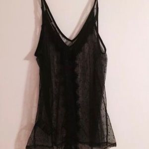 Kimchi Blue Urban Outfitters black sheer tank!